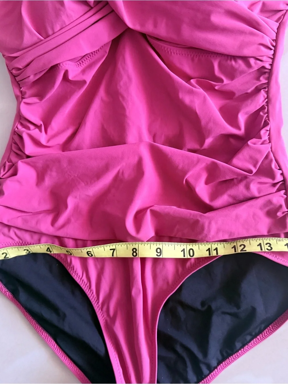 Gottex Hot Pink Twist-Front One-Piece Swimsuit
